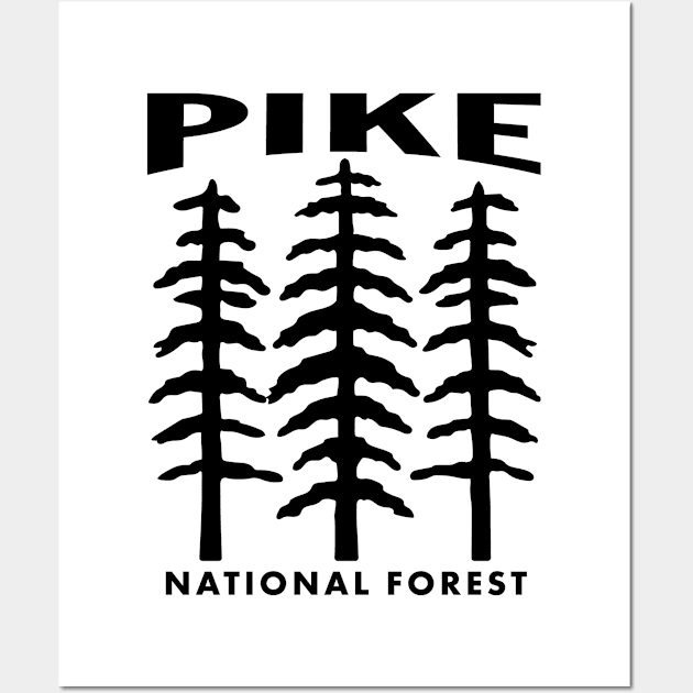 Pike National Forest Wall Art by HalpinDesign